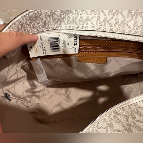 MICHAEL MICHAEL KORS Logo Laney Medium Tote Bag - Picture 3 of 5